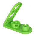 HamariDookan Pack Of_2_2 In 1 Boiled Egg and Mushroom Slicer Cutter Chopper Plastic With Stainless Steel Wired (Color:Assorted)
