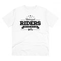 HamariDookan Men's PC Cotton Bike Ride Design Printed T Shirt (Color: White, Thread Count: 180GSM)