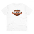 HamariDookan Men's PC Cotton Bike Ride Design Printed T Shirt (Color: White, Thread Count: 180GSM)
