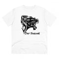HamariDookan Men's PC Cotton Jay Sardar Printed T Shirt (Color: White, Thread Count: 180GSM)