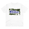 HamariDookan Men's PC Cotton Cricket Design Printed T Shirt (Color: White, Thread Count: 180GSM)