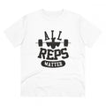 HamariDookan Men's PC Cotton All Reps Matter Printed T Shirt (Color: White, Thread Count: 180GSM)