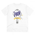 HamariDookan Men's PC Cotton The Pan Pubg Printed T Shirt (Color: White, Thread Count: 180GSM)