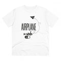 HamariDookan Men's PC Cotton Explore The Unseen Printed T Shirt (Color: White, Thread Count: 180GSM)