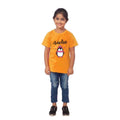 HamariDookan Girls Cotton Adelie Half Sleeve TShirt (Mustard)