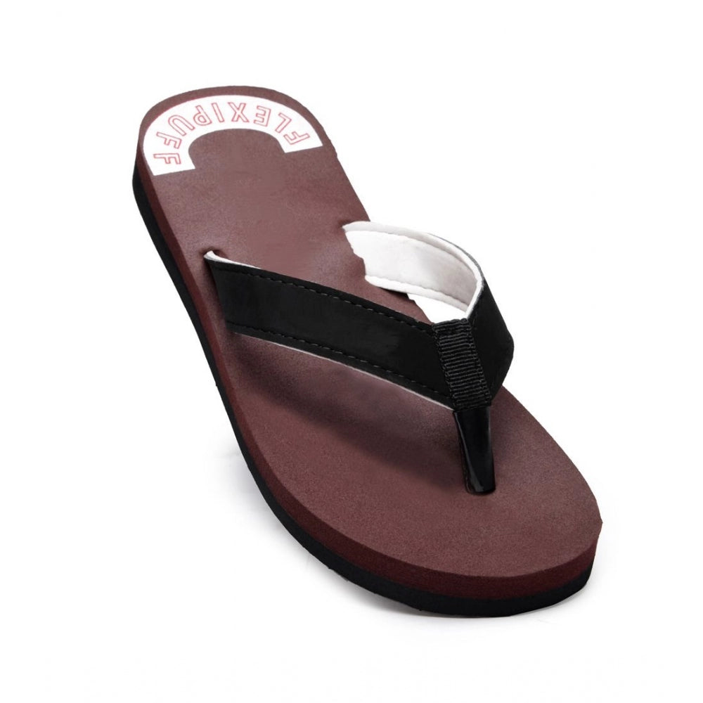 HD Unisex Rubber Comfortable Orthopedic Doctor Slipper and Flip Flops (Maroon)