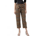 HD Women's Casual Printed Cotton Trouser Pant (MultiColor)
