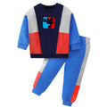 HamariDookan Boy's Casual Full Sleeve Printed Cotton T Shirt With Pant (Blue)