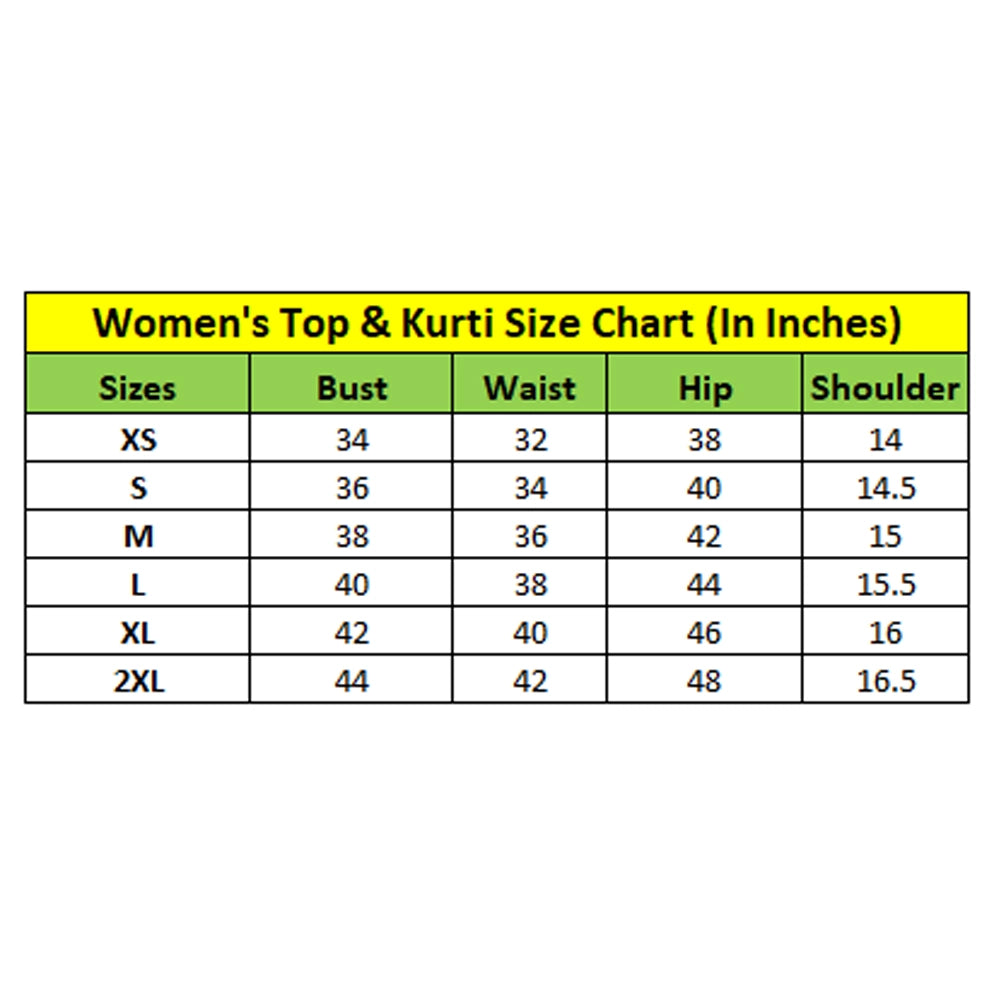 HD Women's Georgette Embroidery 3-4th Sleeve Round Neck Kurti with Dupatta Set (Green)