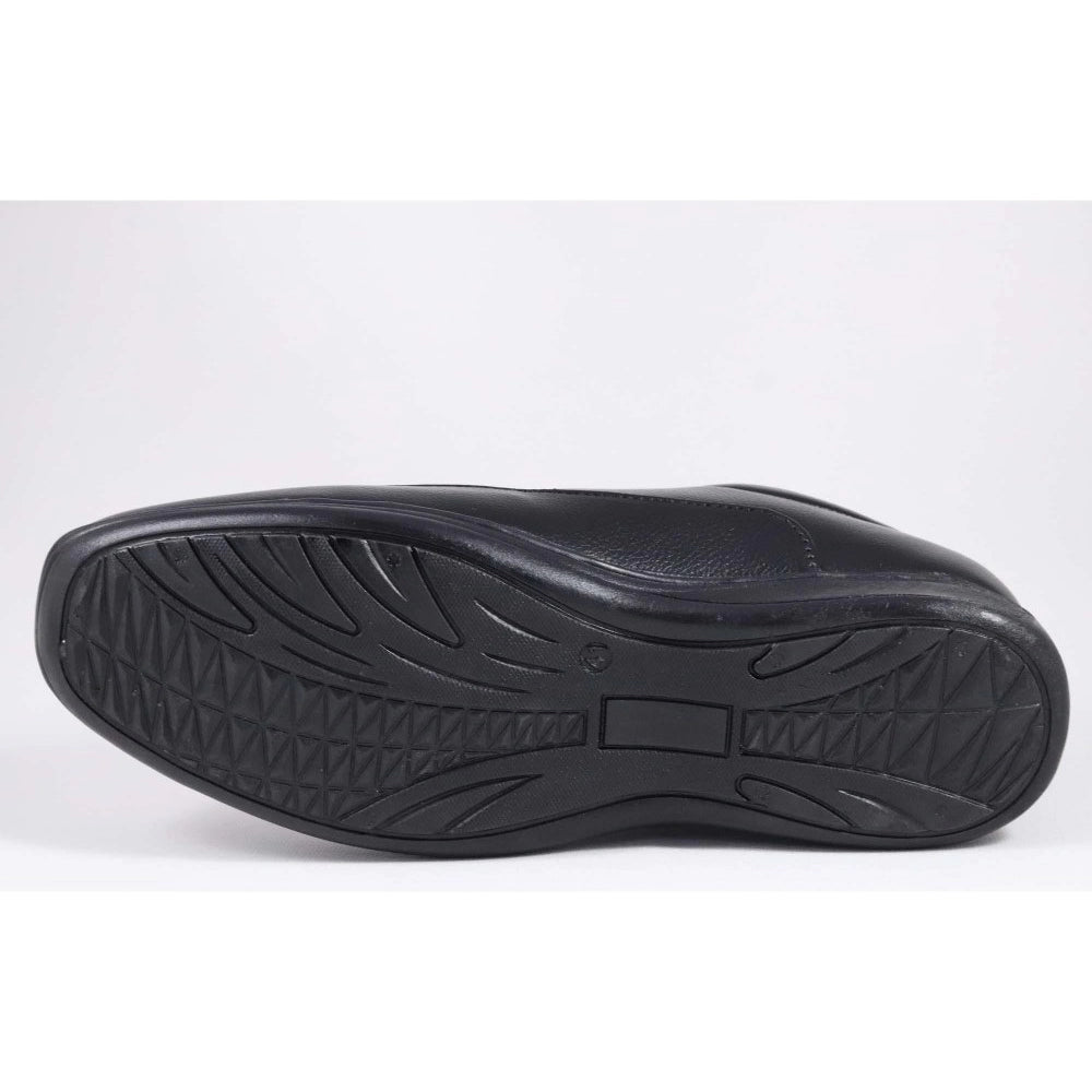 HD Men's Faux Leather Formal Shoes (Black)