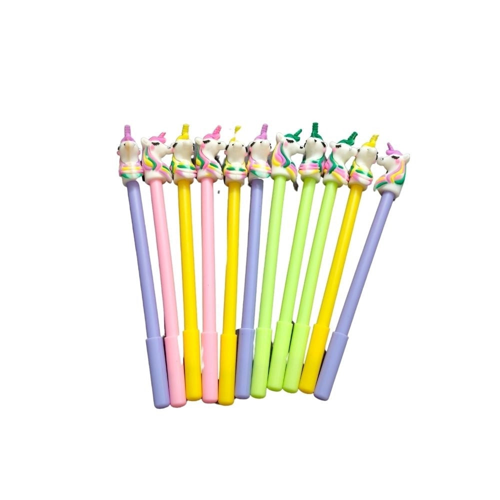 Unicorn Pencil- 12_Pcs Set  |   Plastic  |   Stationery | 3+ Years