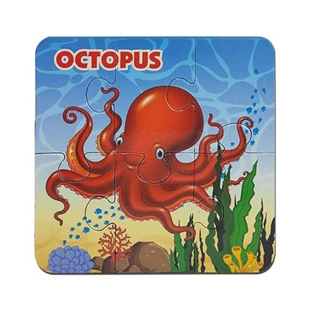Water Animal Puzzle -3_Pcs Set | Cardboard | Educational Toys | 3+ Years