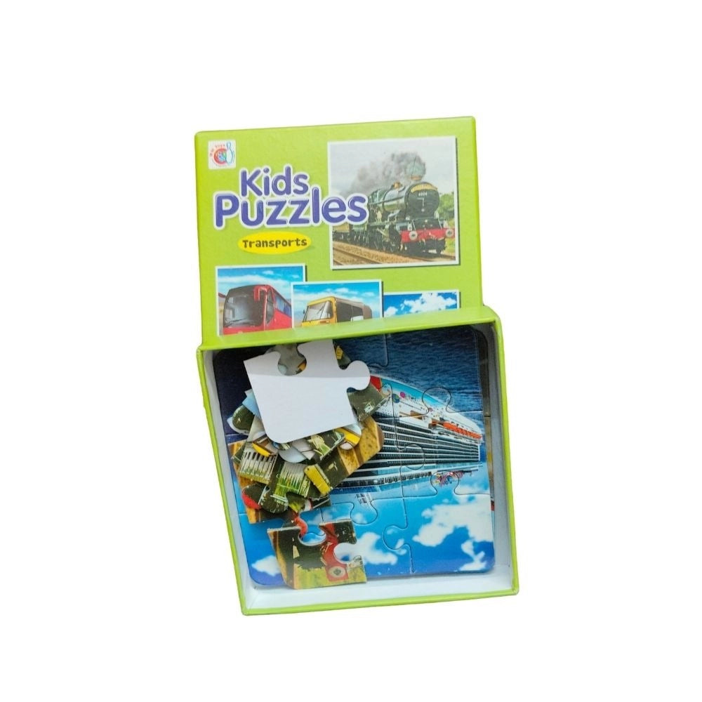 Transport Puzzle-  4_Pcs Set  |   Cardboard  |   Educational Toys| 3+ Years
