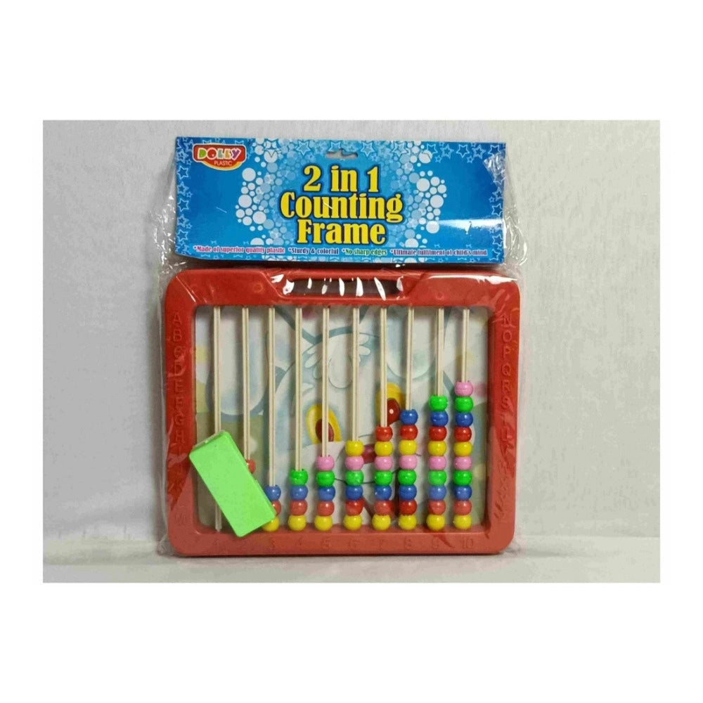 Two in One Counting Frame | Plastic | Educational Toys | 3+ Years