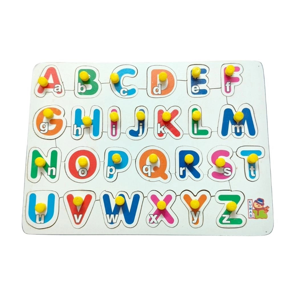 Alphapet With small letter  Wooden Puzzle |    Wooden  |   Educational Toys| 3+ Years