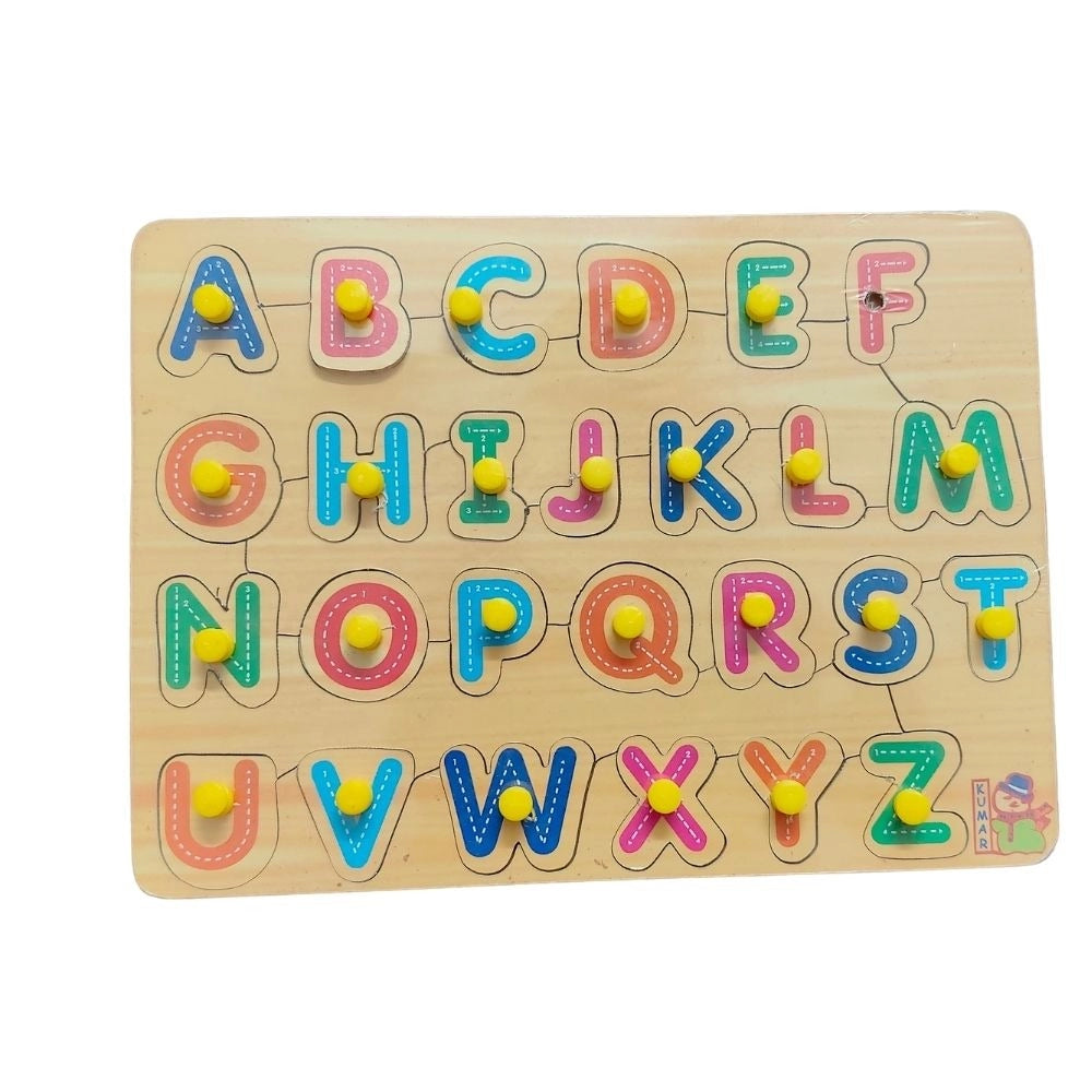 Alphapet  Wooden Puzzle |    Wooden  |   Educational Toys| 3+ Years