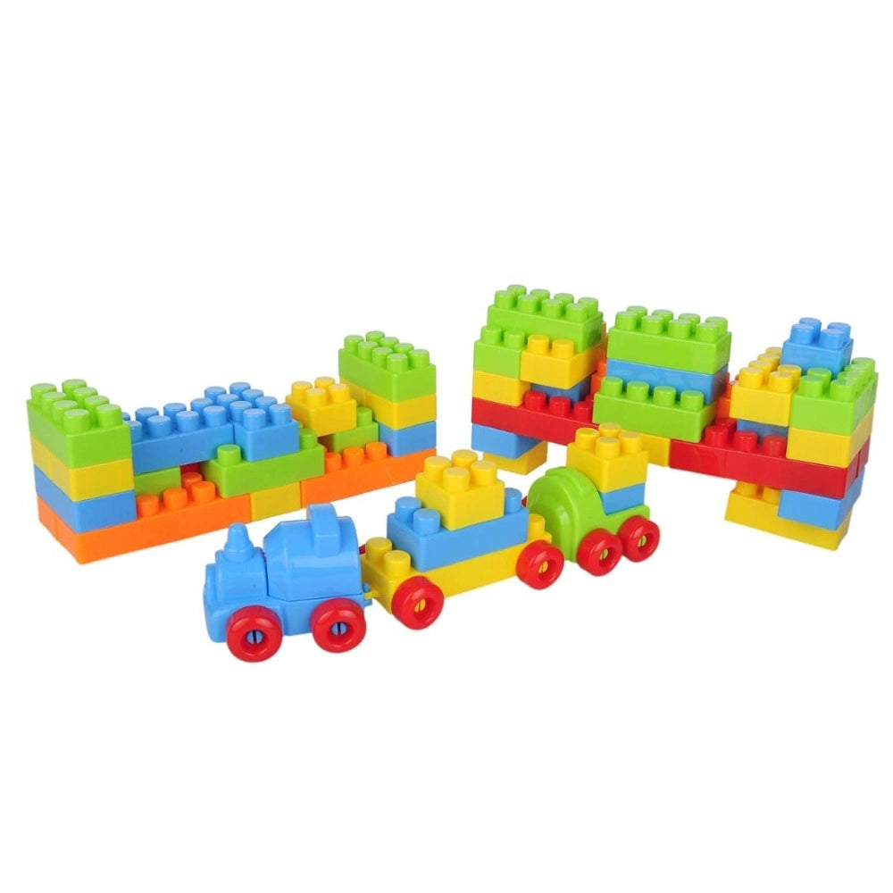 Building Blocks - 53_Pcs Set | Plastic | Educational Toys | 3+ Years