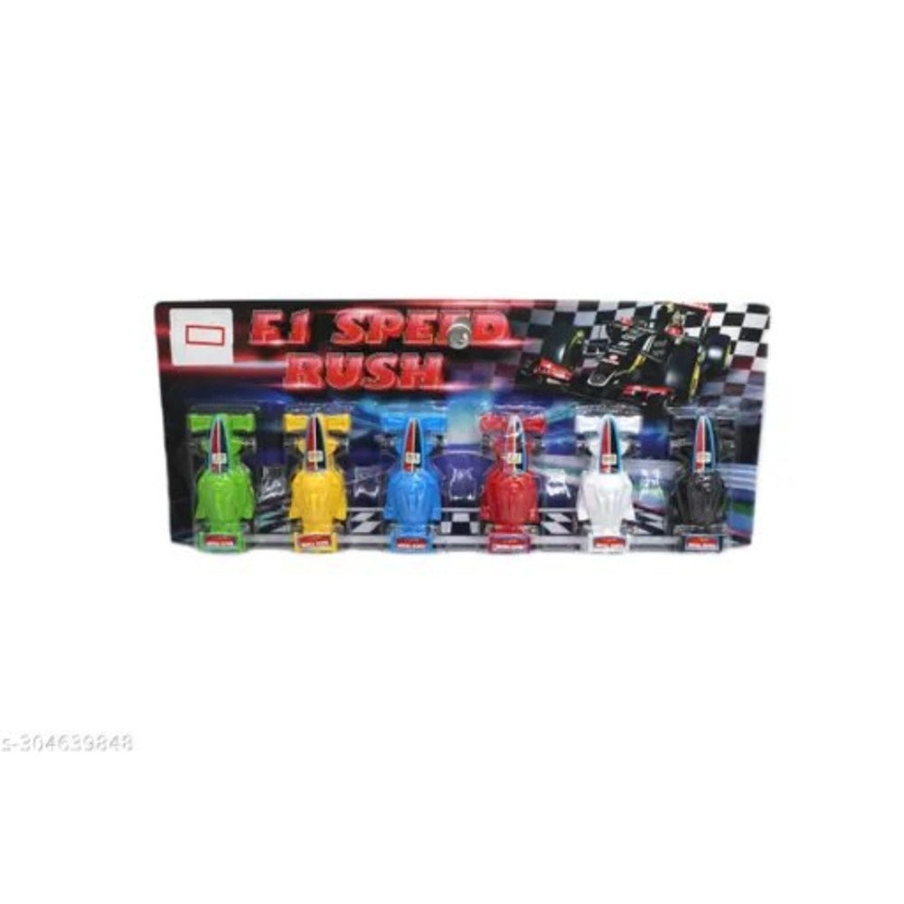 Colorful Mini Pull Back car 6_pcs set  Set | Plastic | Toys | 3+ Years
