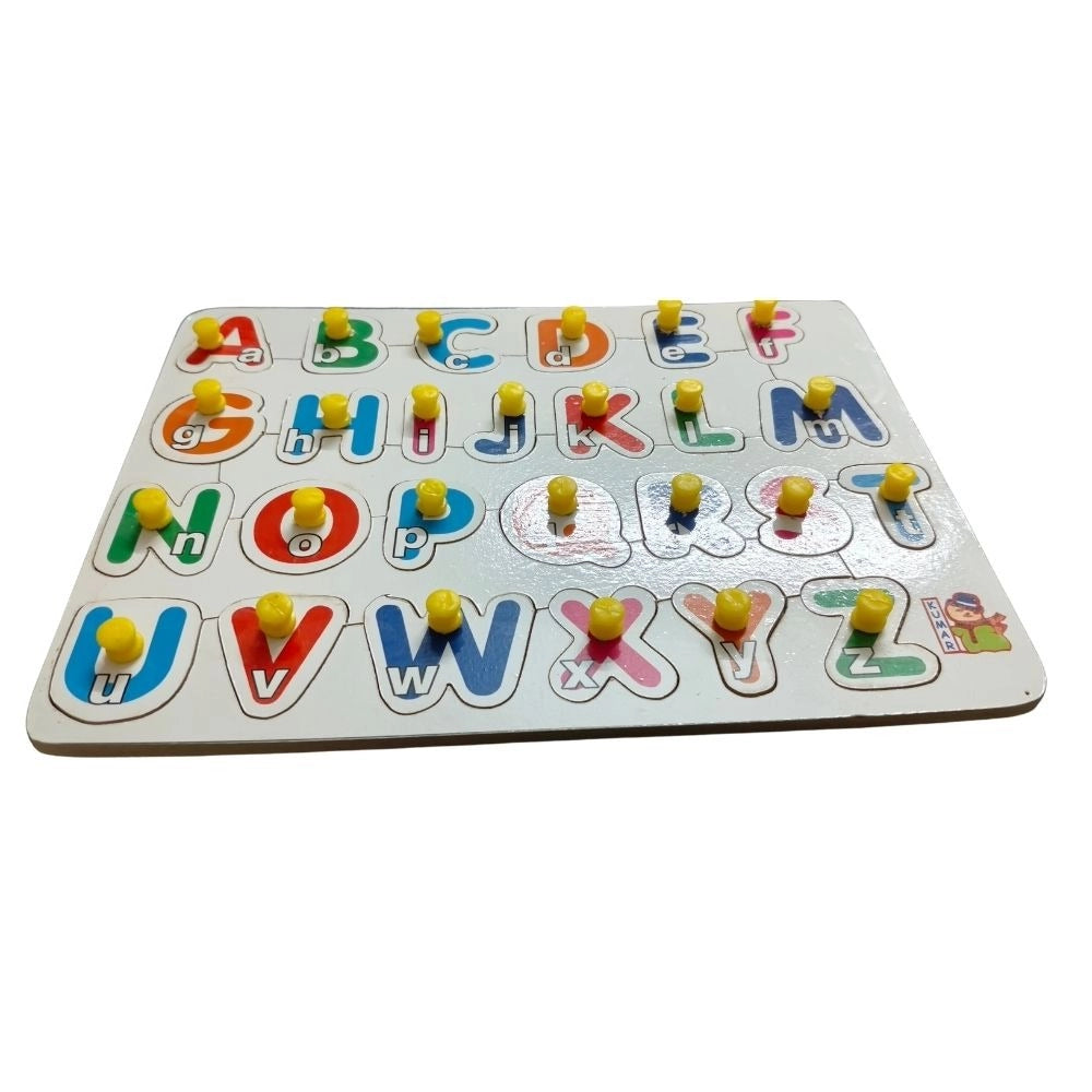 Alphapet With small letter  Wooden Puzzle |    Wooden  |   Educational Toys| 3+ Years