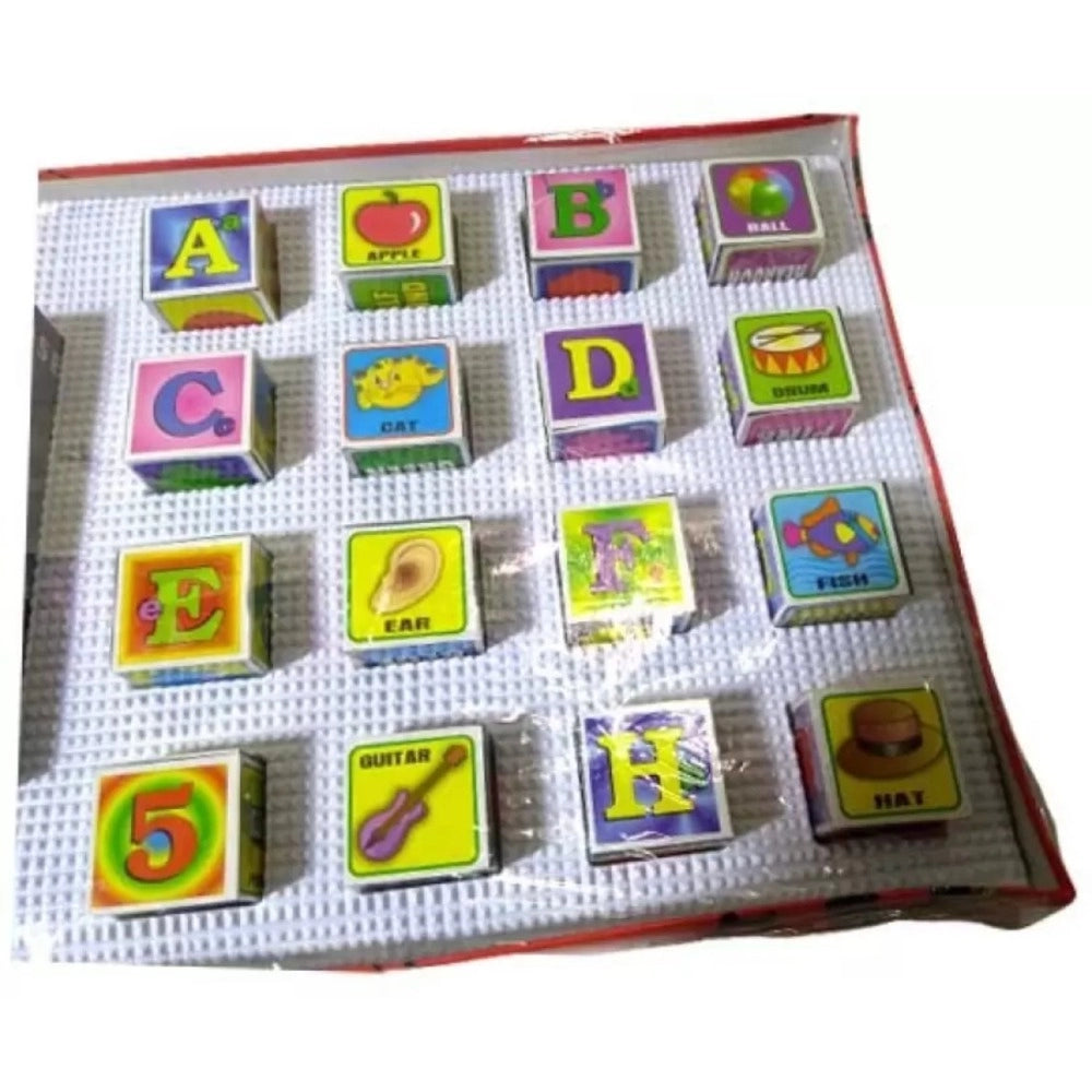 Sun Flower Puzzle And Blocks - 2 In 1 | Cardboard | Educational Toys | 3+ Years