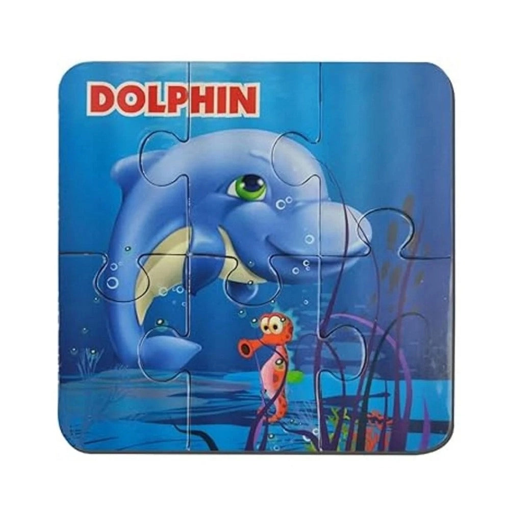Water Animal Puzzle -3_Pcs Set | Cardboard | Educational Toys | 3+ Years