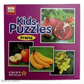 Fruits Puzzle -  4_Pcs Set | Cardboard | Educational Toys | 4+ Years