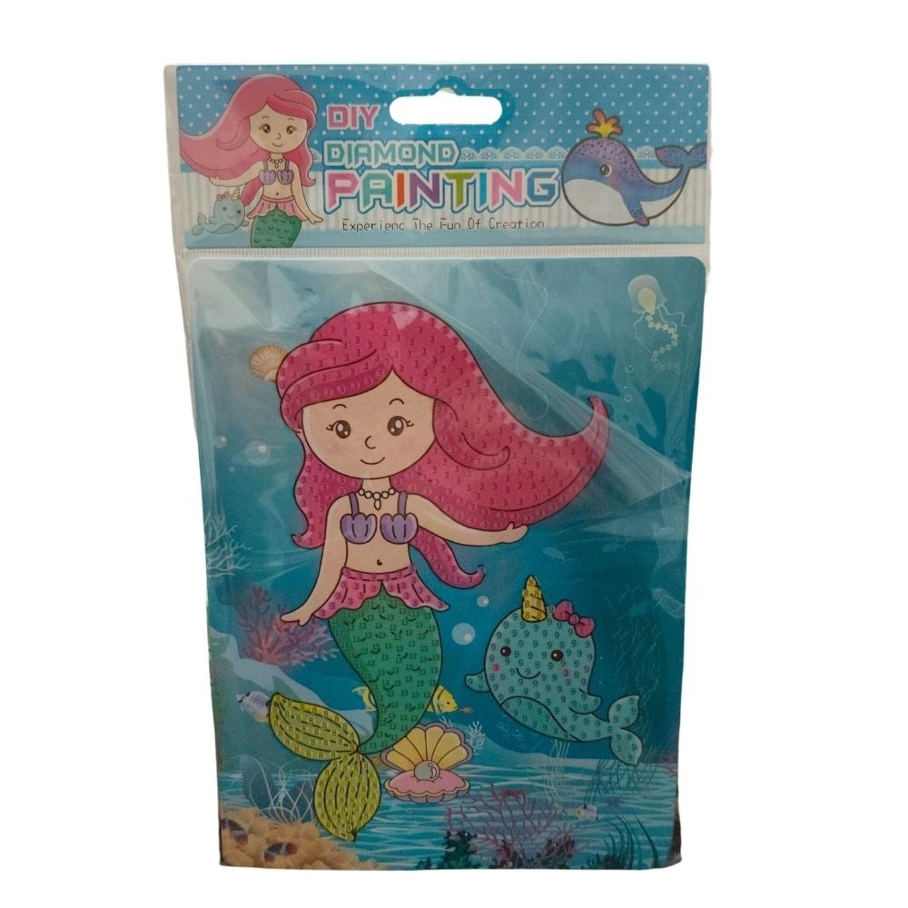 Pack Of_2 Diamond Painting Kit -  Mermaid |   Cardboard  |   Stationery | 2+ Years