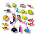 Eraser set -  Mermaid theme | Rubber | Stationery | 5+ Years