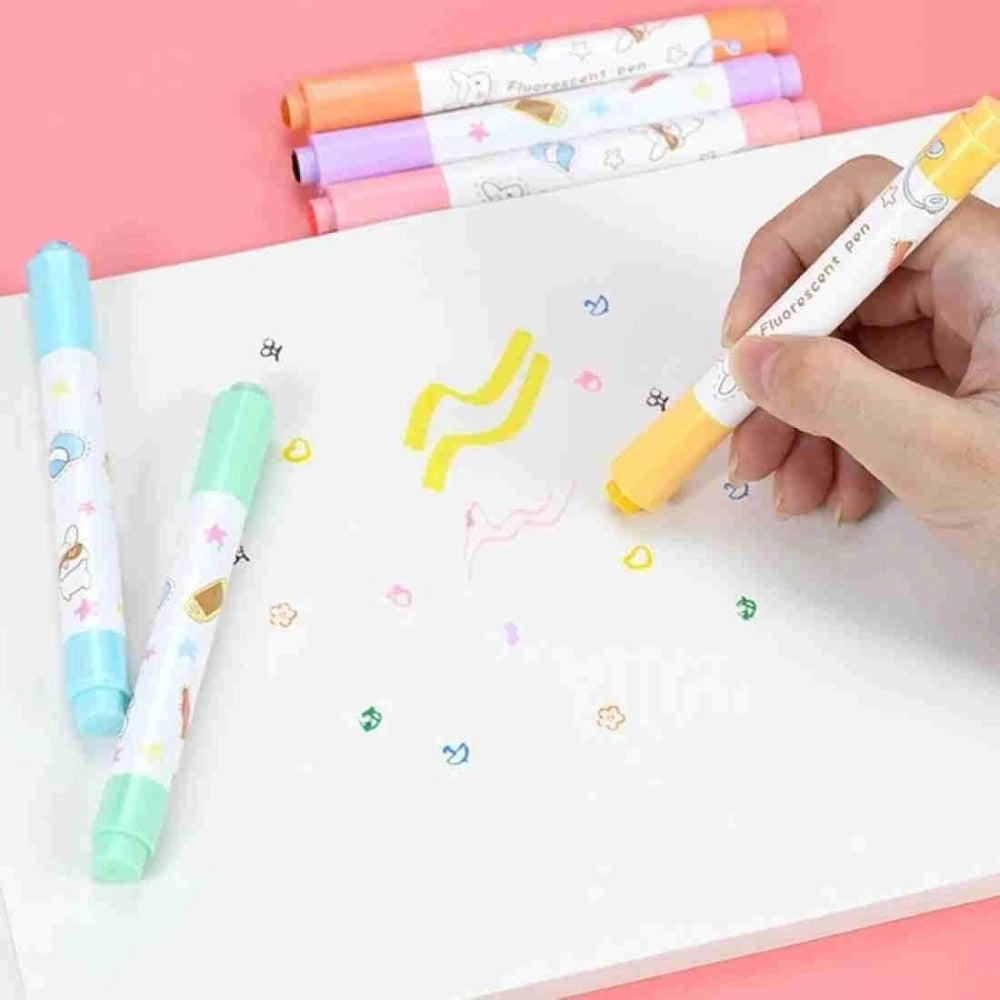Stamper Marker Pen Set with Water Based Ink 2-in-1 | Plastic | Stationery | 3+ Years
