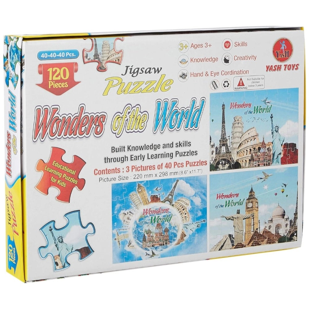 igsaw Puzzle Wonders of the world- 120_Pcs