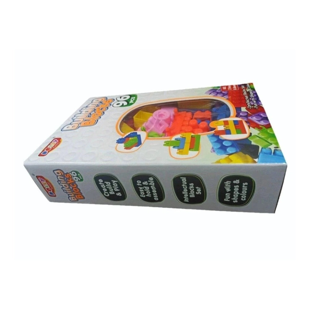 Building Blocks  96_Pcs Set | Plastic | Educational Toys | 3+ Years
