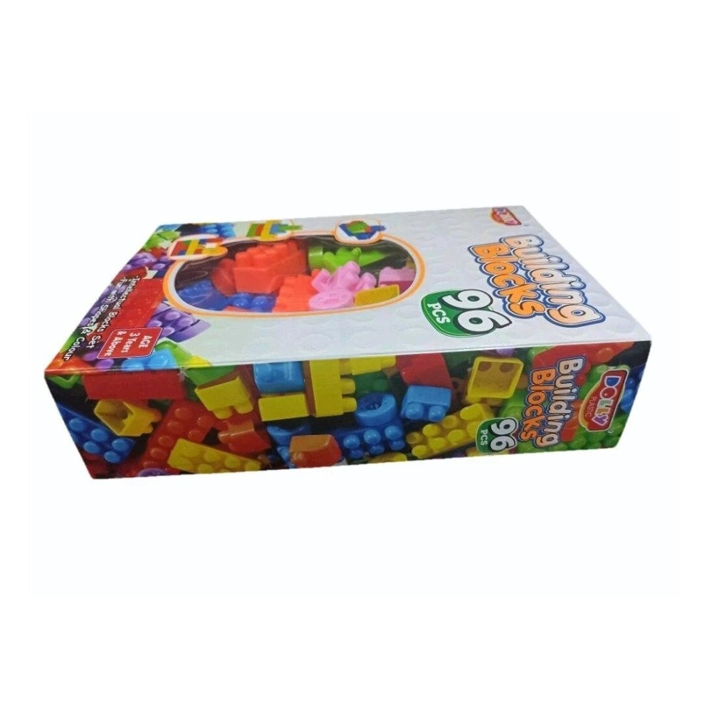 Building Blocks  96_Pcs Set | Plastic | Educational Toys | 3+ Years