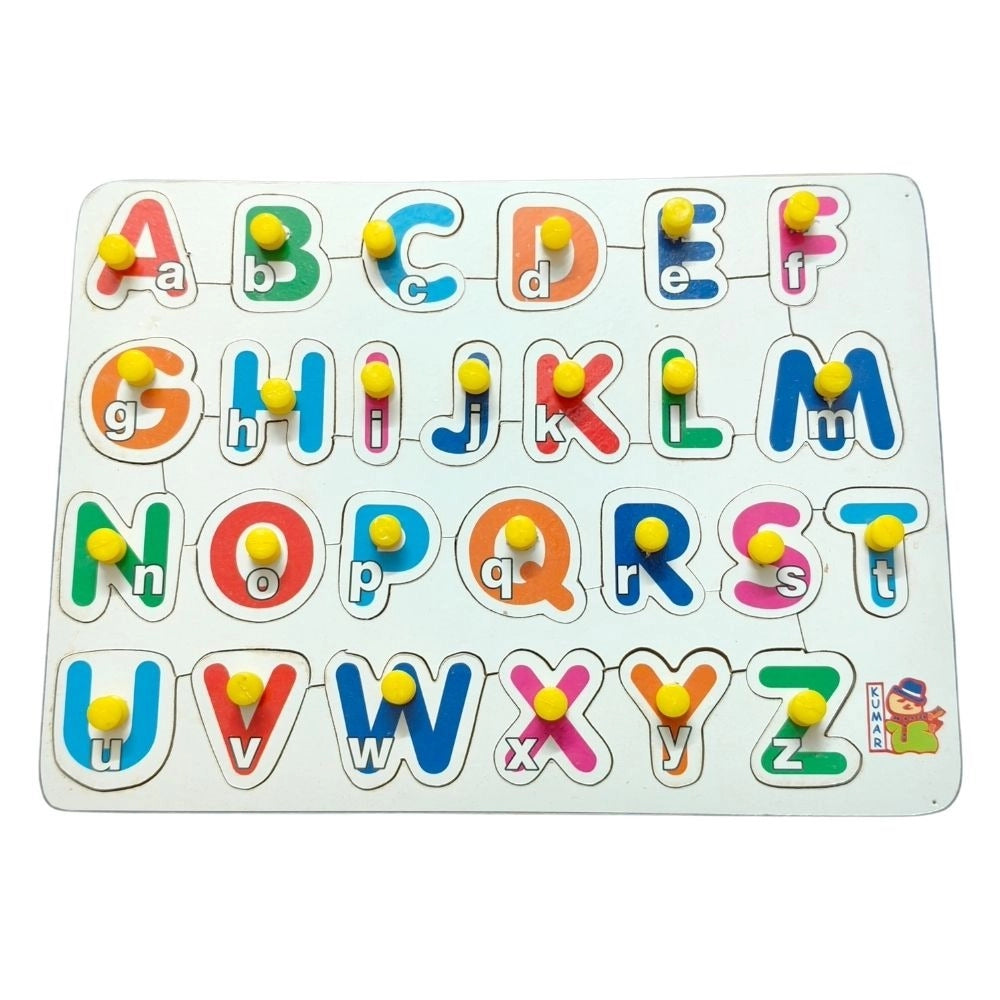 Alphapet With small letter  Wooden Puzzle |    Wooden  |   Educational Toys| 3+ Years