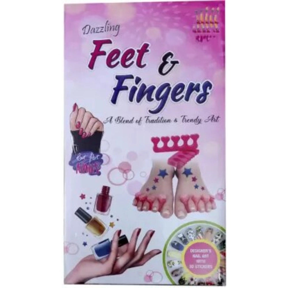 Feet and Fingers Nail  Art | Glass , Paper | Creative Toys | 12+ Years