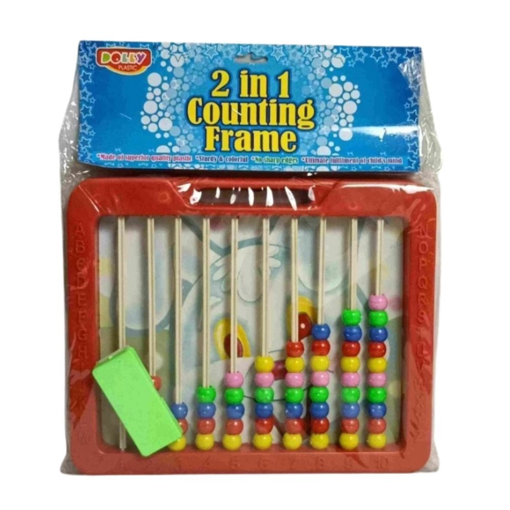 Two in One Counting Frame | Plastic | Educational Toys | 3+ Years
