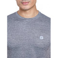 HamariDookan Men's Casual Nylon Solid Half Sleeve Round Neck T-Shirt (Black)