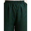 HD Women's Casual Rayon Solid Ankle Length Palazzo (Green, Free Size)