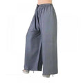 HD Women's Casual Rayon Solid Ankle Length Palazzo (Grey, Free Size)