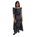 HD Women's Casual Crepe Sleeveless Dress (Black)