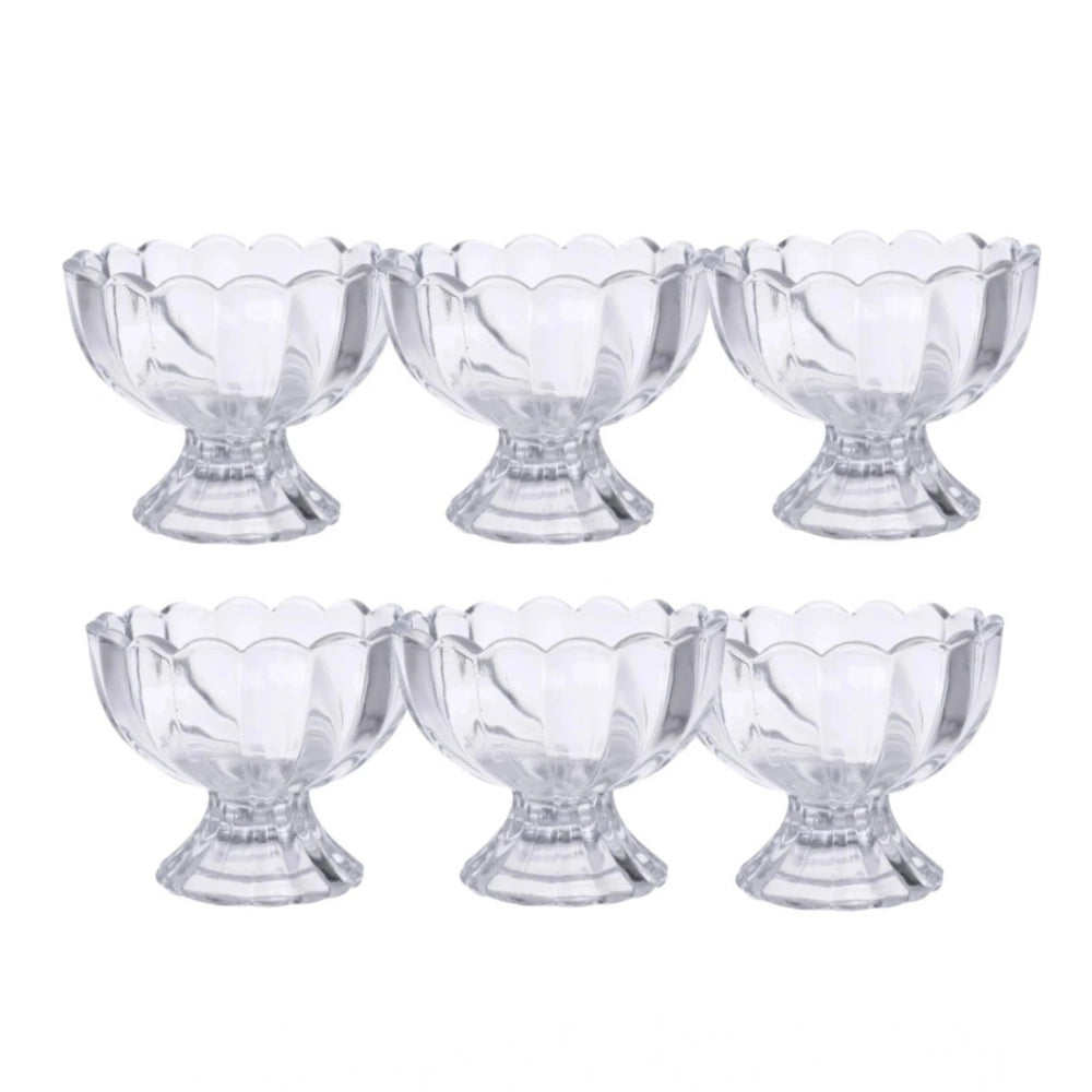 HamariDookan Unbreakable Plastic Dessert And Ice Cream Bowls – Set of 6 for Serving Salad, Fruits And More (Color: Assorted )