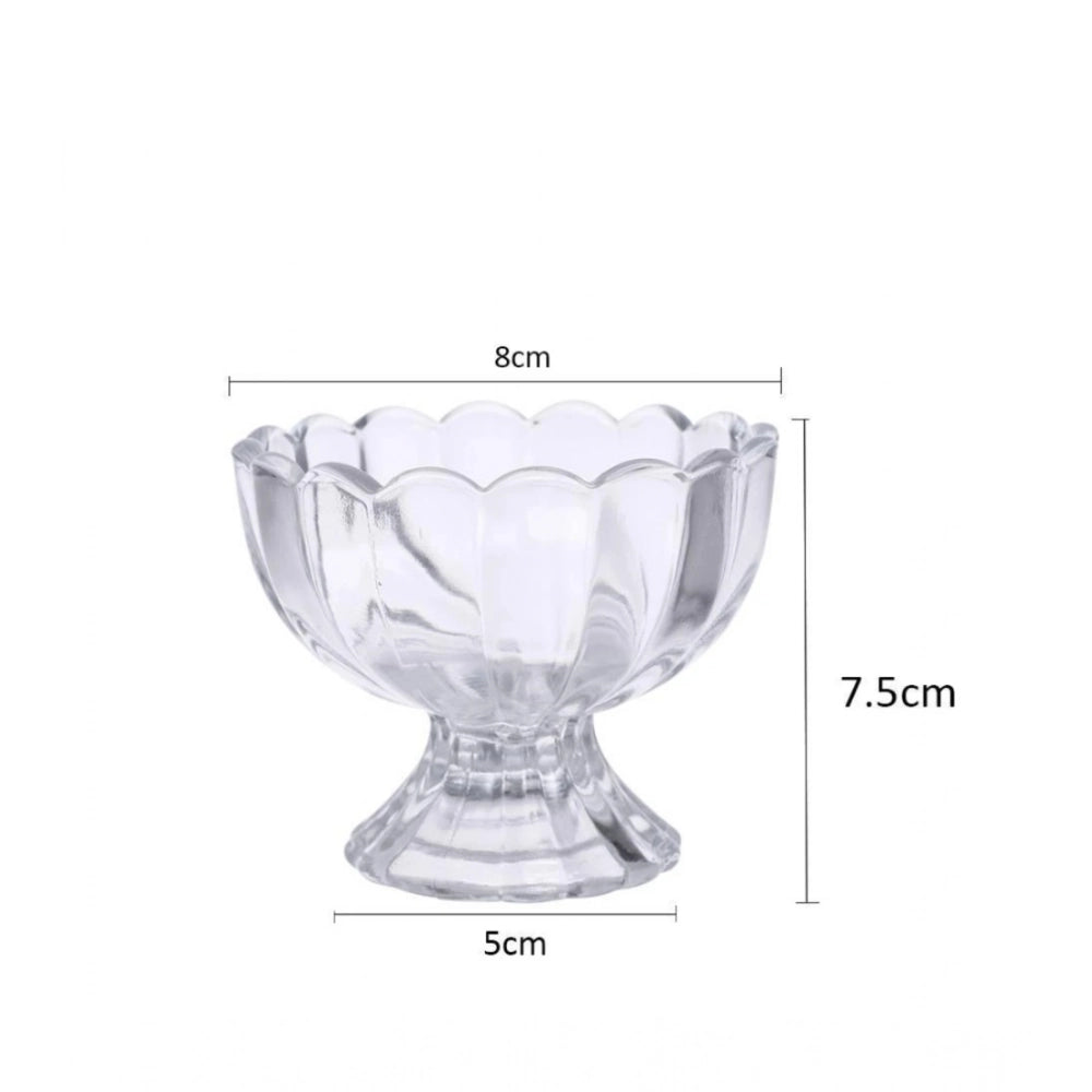 HamariDookan Unbreakable Plastic Dessert And Ice Cream Bowls – Set of 6 for Serving Salad, Fruits And More (Color: Assorted )