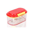 HamariDookan Pack Of 2_Twin Bowl Dual-Blade Hand Chopper | Manual Food Processor for Vegetables And Fruits (Color: Assorted )