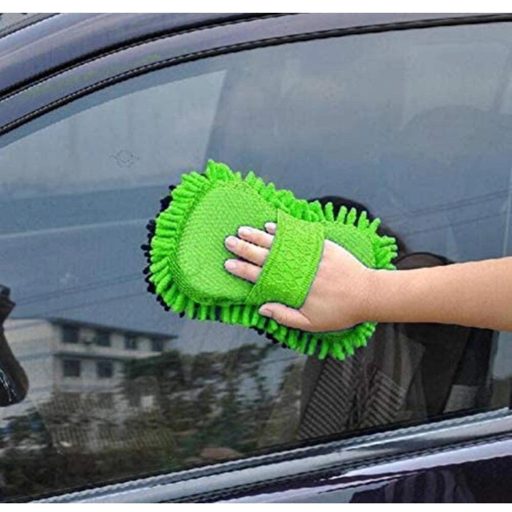 Pack Of 2_Car Wash Sponge – Soft And Absorbent Cleaning Sponge for Vehicles (Color: Assorted )