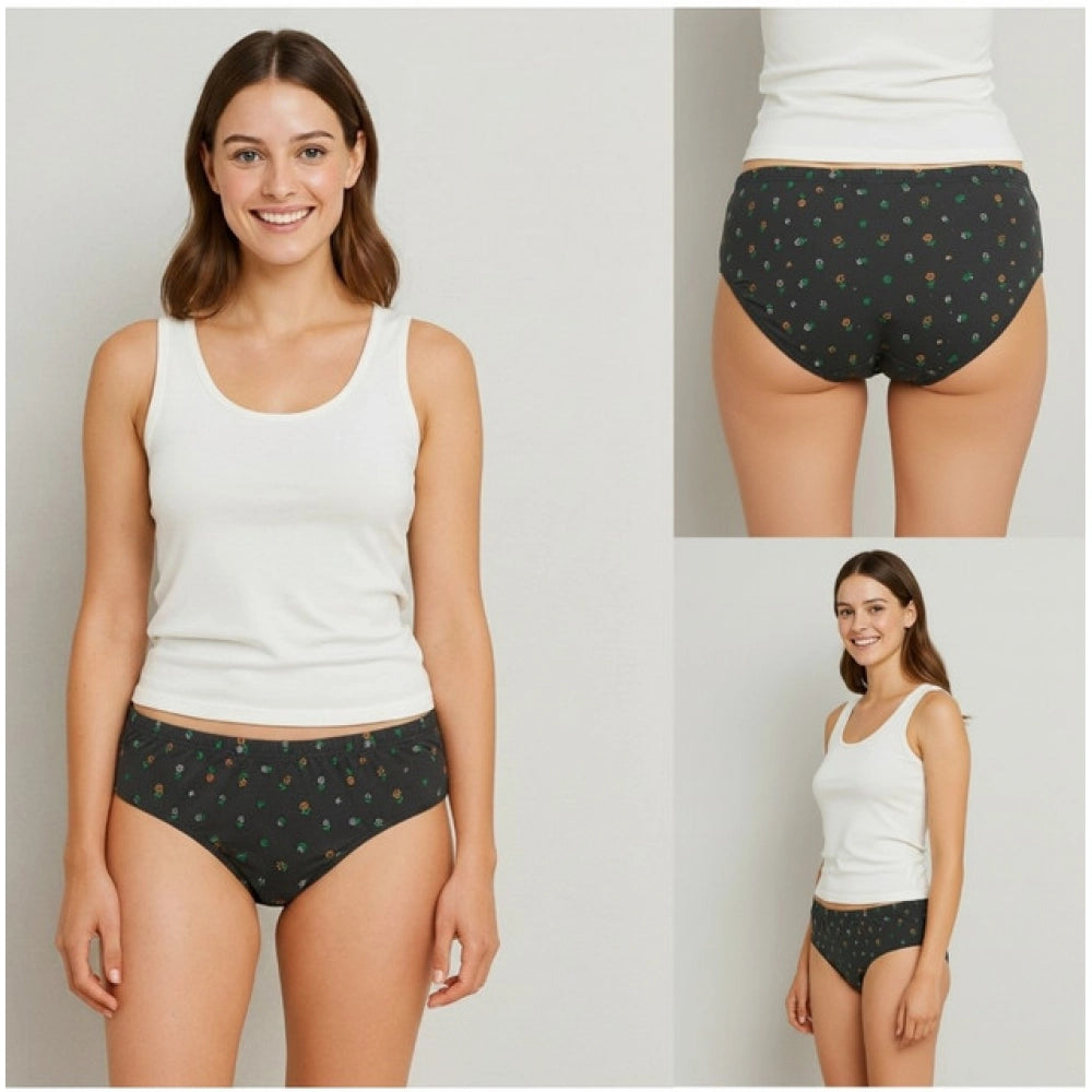 Pack of_3 Women's Cotton Printed Hipster Panty (Multicolor)