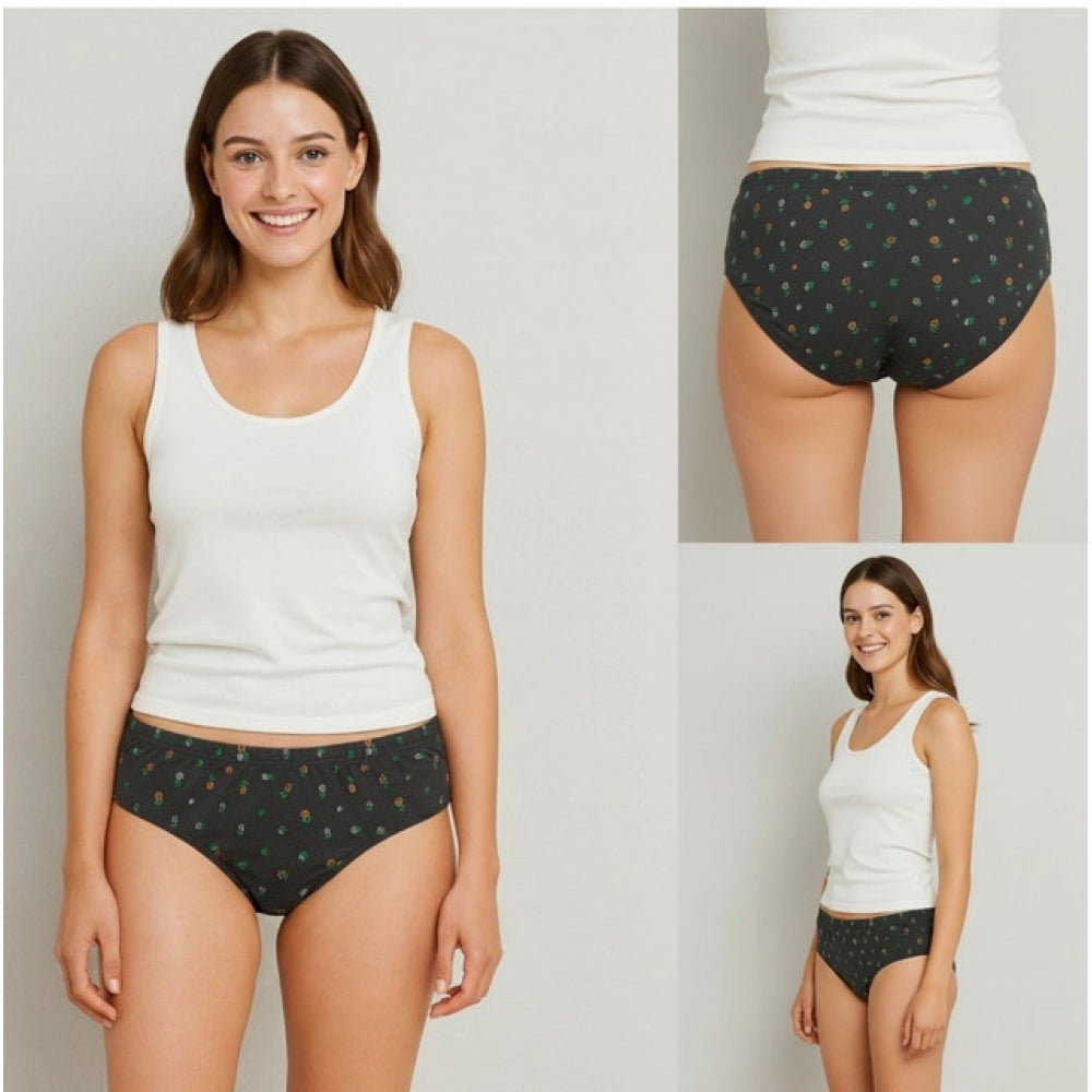 Pack of_3 Women's Cotton Printed Hipster Panty (Multicolor)
