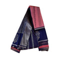 Women's Soft Silk闁艰京绁筼oven Saree With Unstitched Blouse 5.5Mtr (Pink)