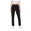 HD Women's Cotton Solid Elasticated Track Pants (Black)