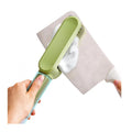 HamariDookan Stainless Steel-Plastic Solid Kitchen Knife Cleaner Brush (Green)