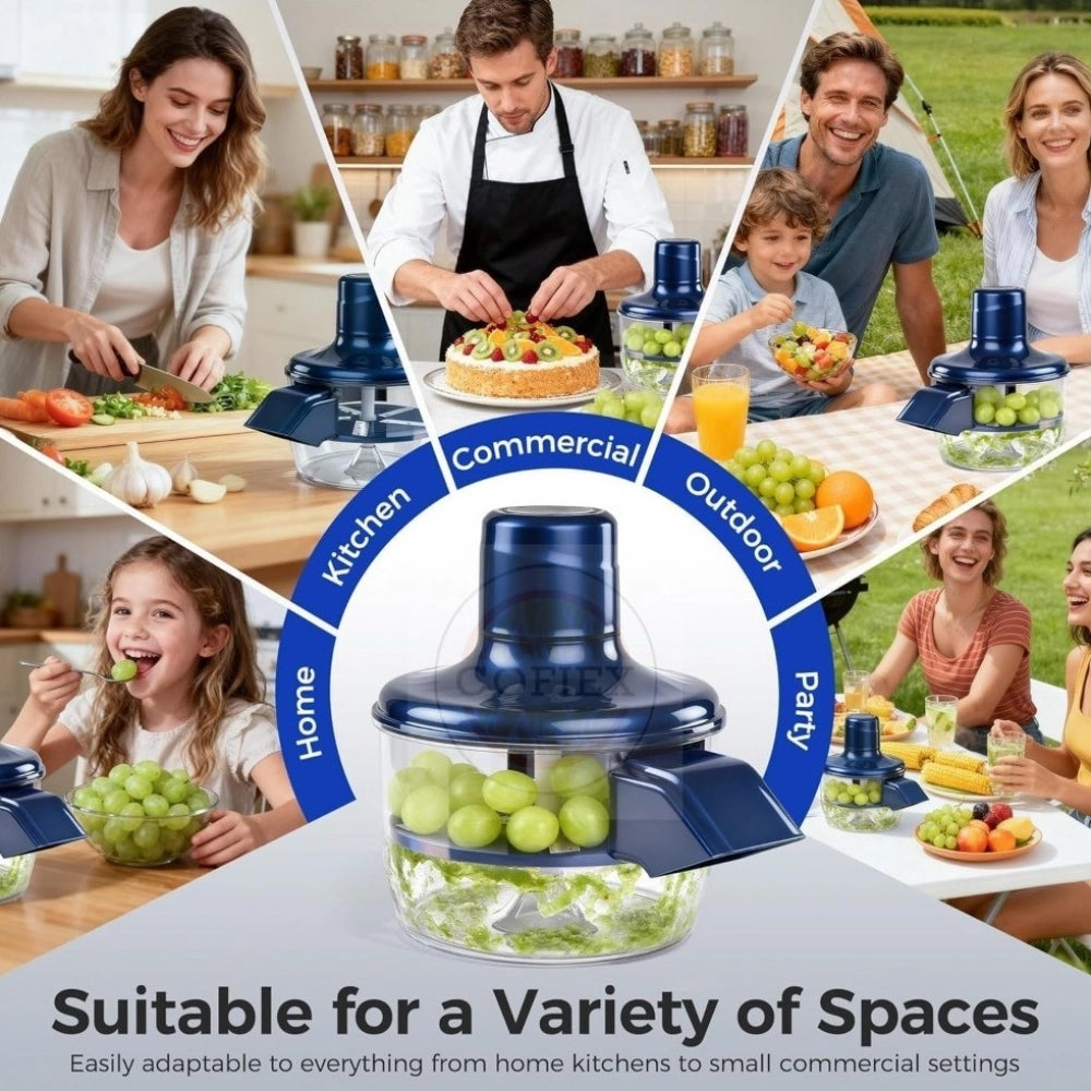 HamariDookan Plastic Solid An Electric Automatic Peeler (Blue)