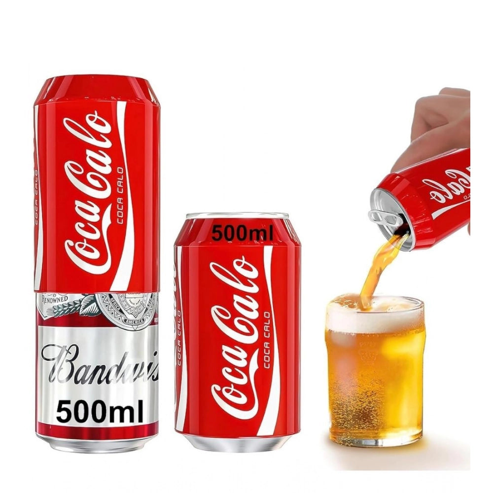 HamariDookan Pack of 2 Beer Can Cover (Red)